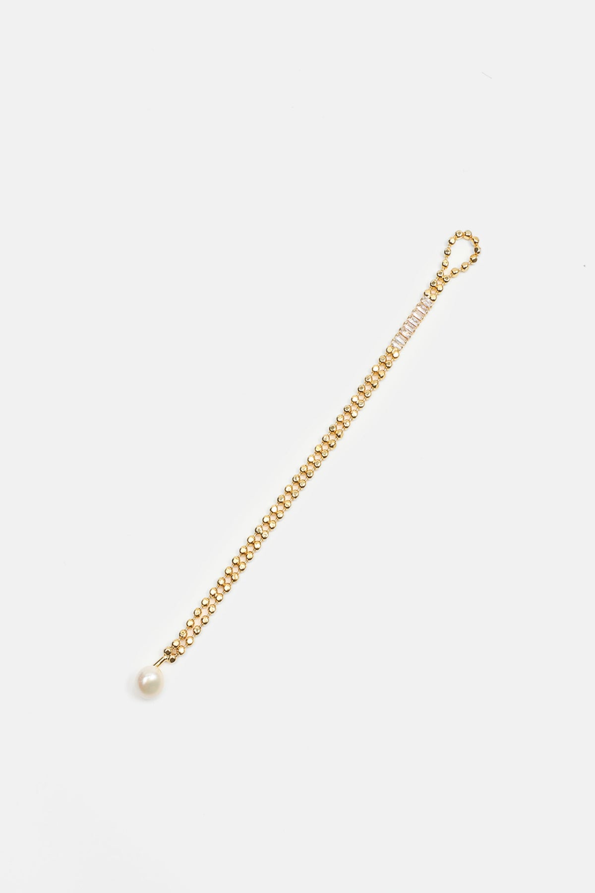 Faux Pearl Beaded Bracelet