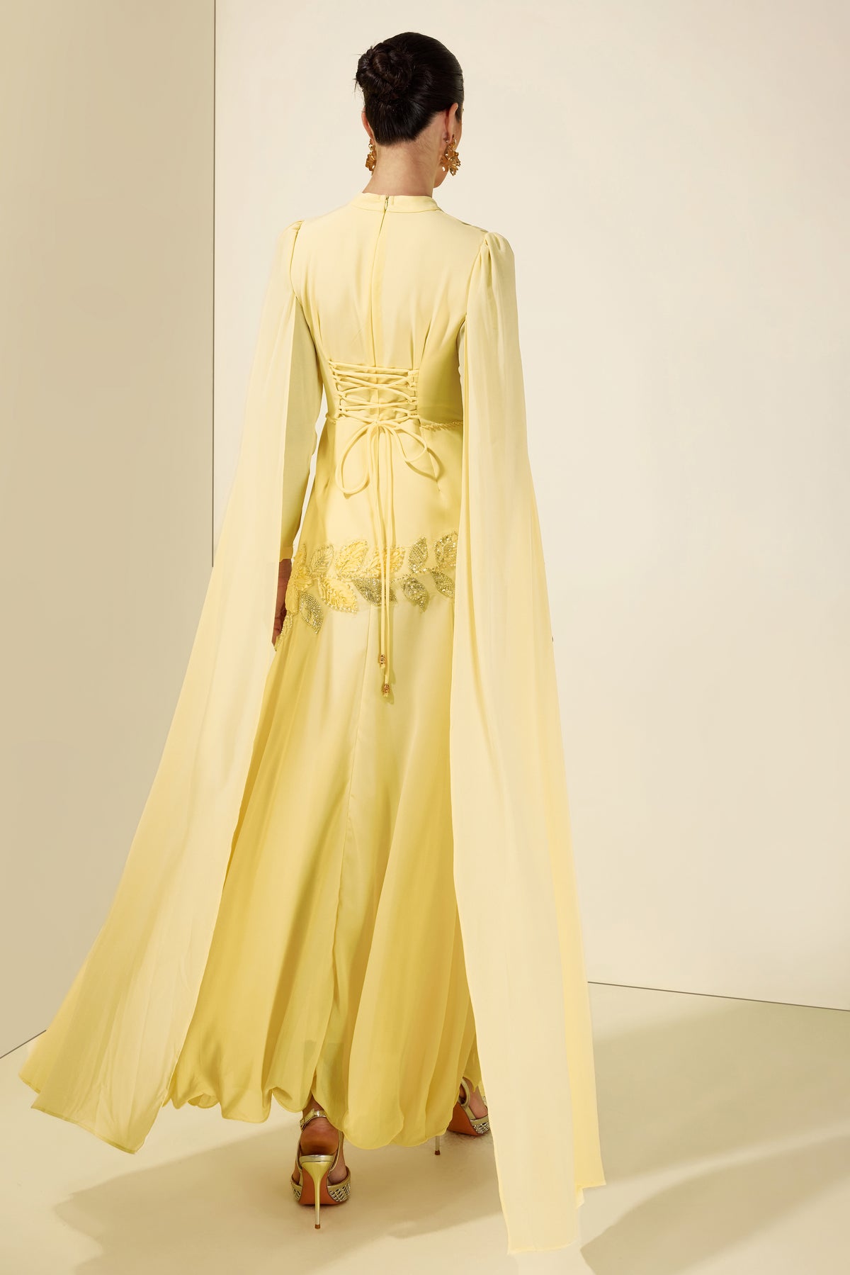 Beaded Embroidered Maxi Dress