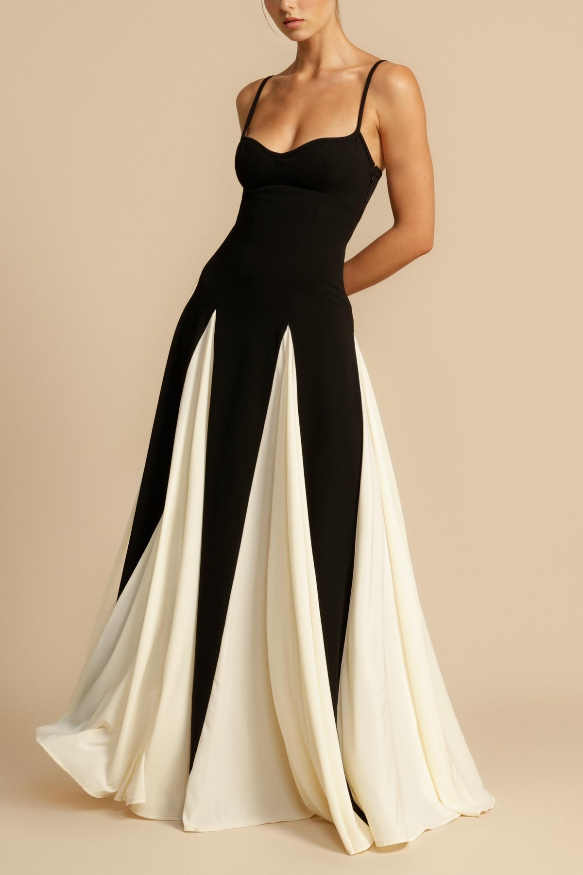Solid Jersey Sleeveless Maxi Dress