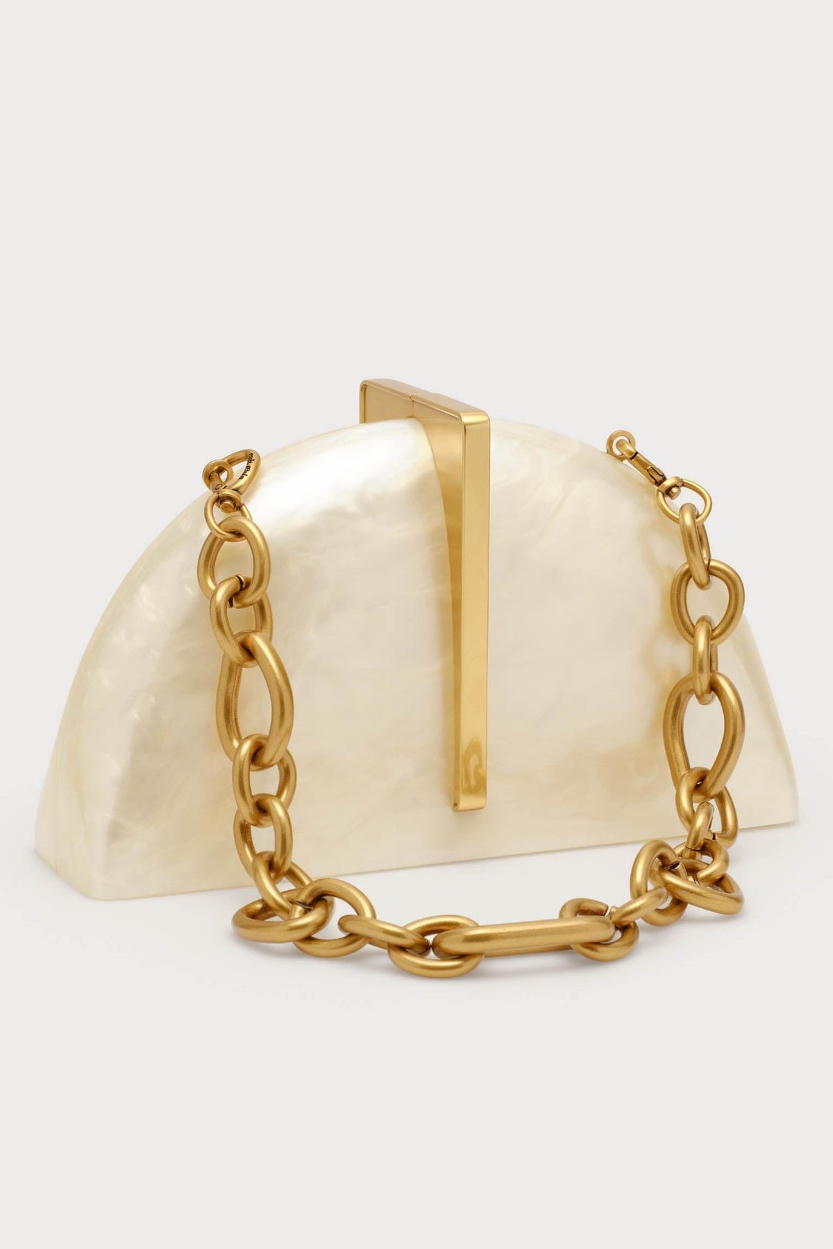 Acrylic Metal Semicircle Bag