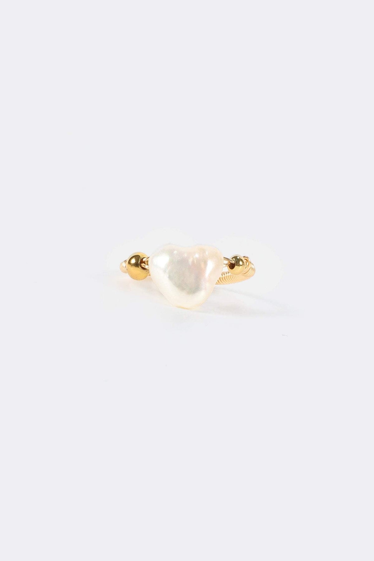 Natural Pearl Beaded Ring